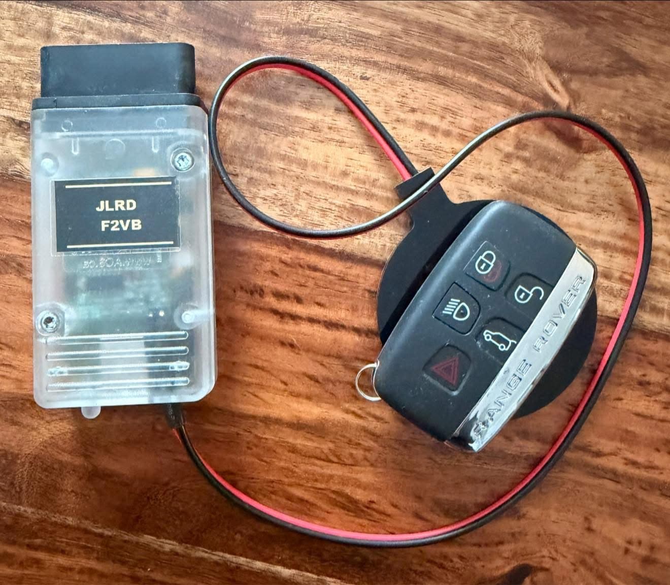 Range Rover key programming