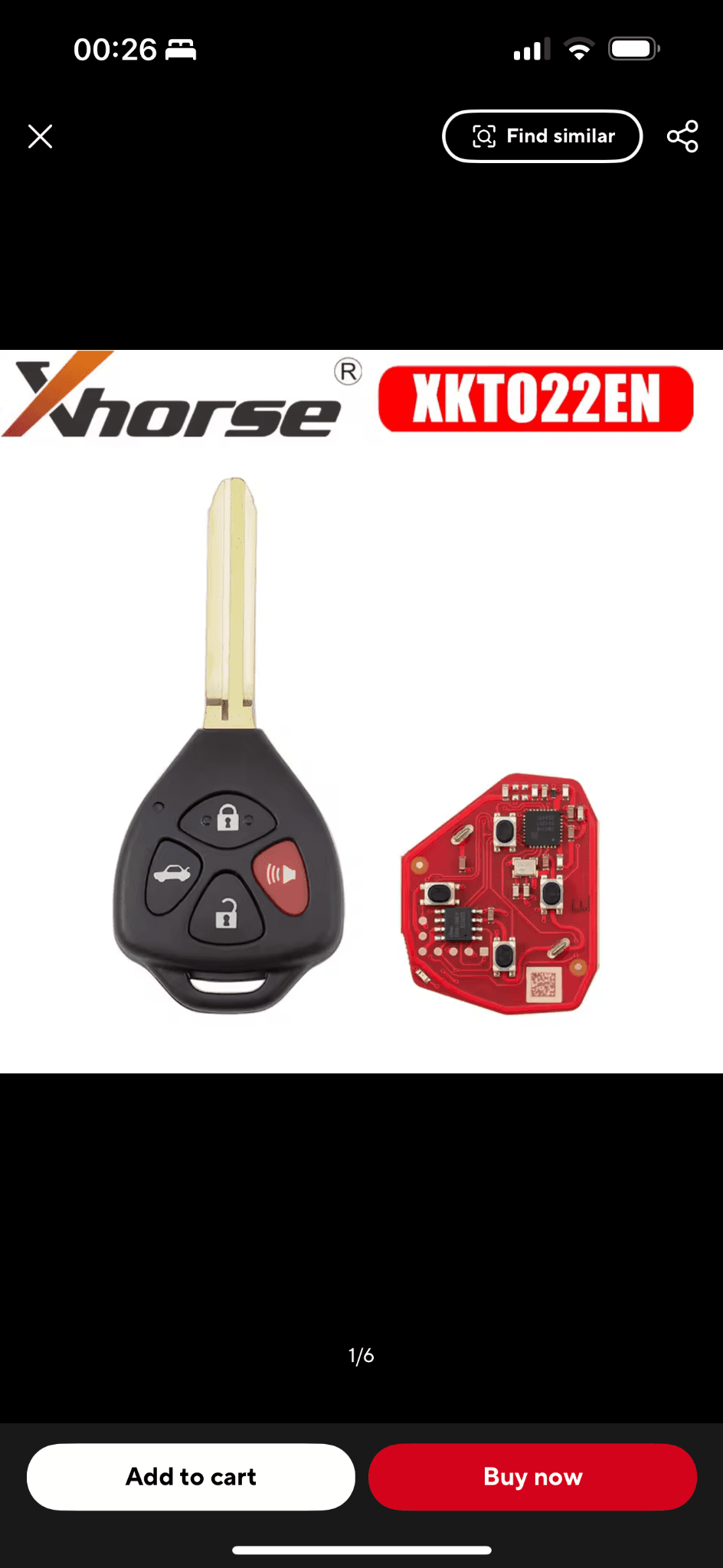 Remote key product